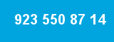 923 550 87 14